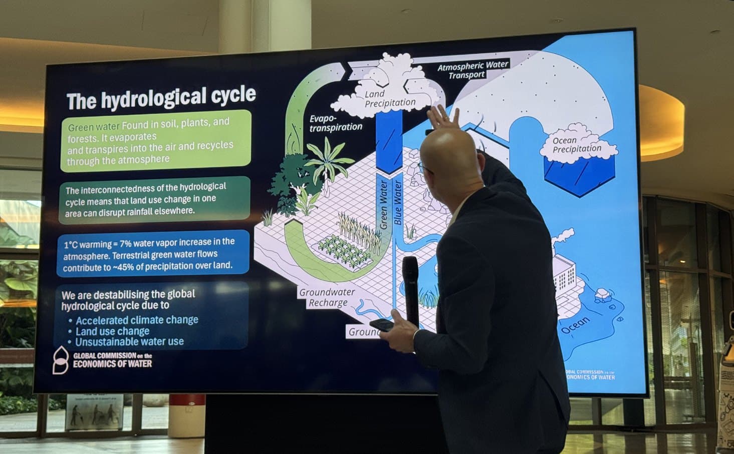 Reading the hydrological cycle