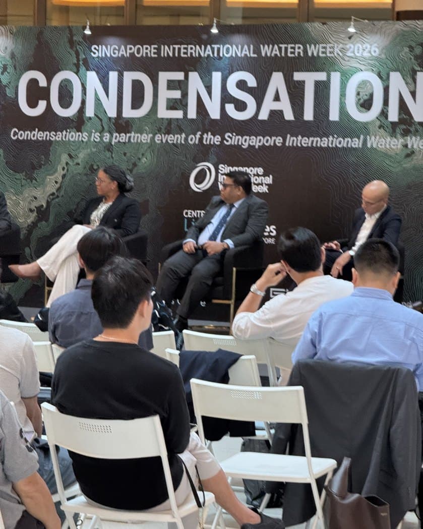 Panellists in discussion at the Condensations 2026 symposium