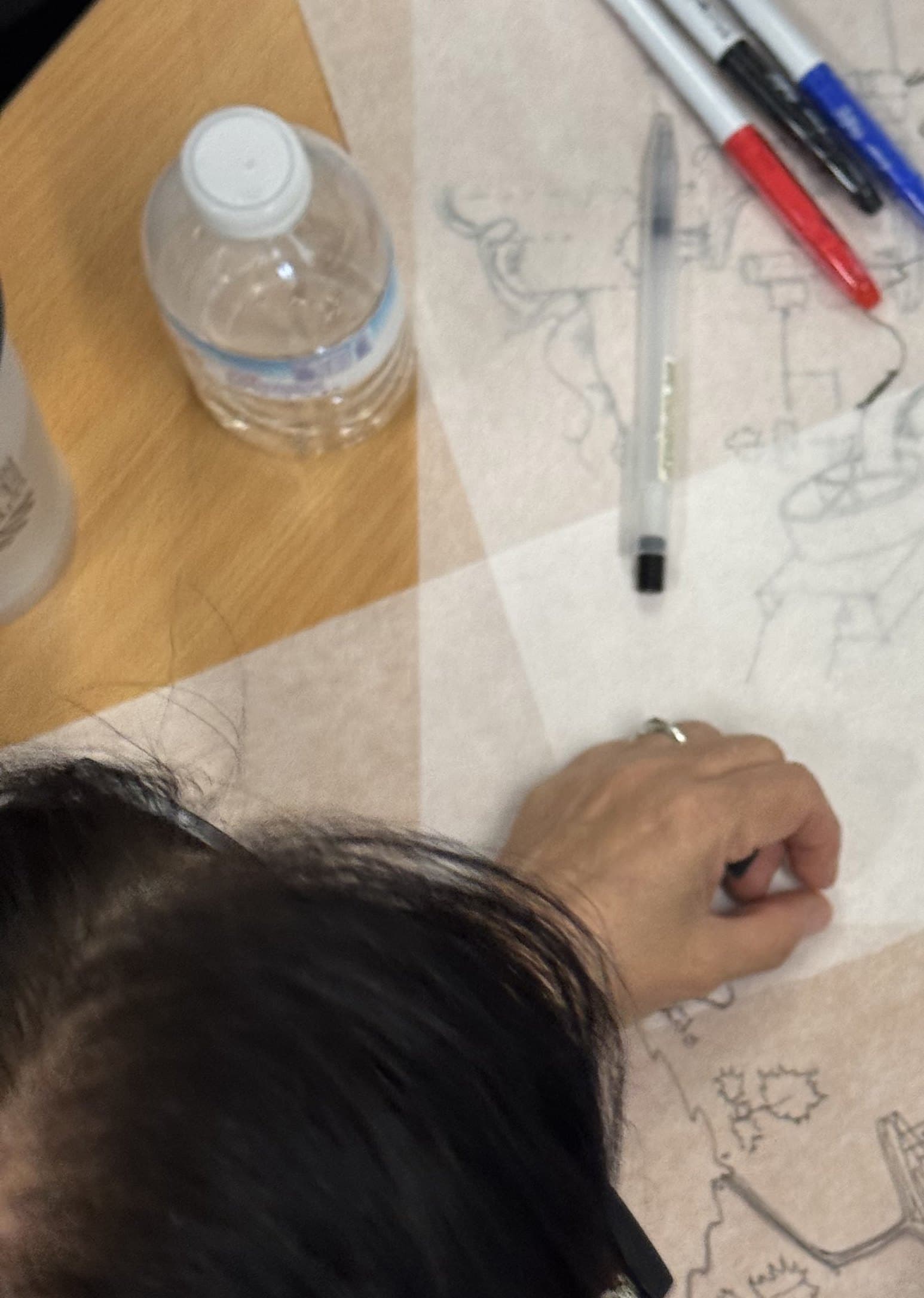 A coast is a shared project — drawing on the table
