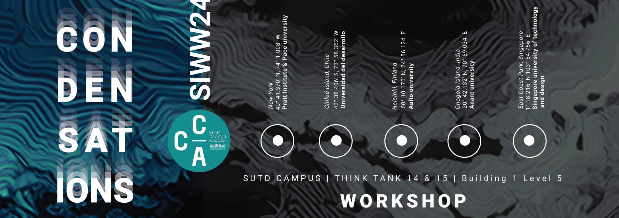 Condensations SG24 workshop poster