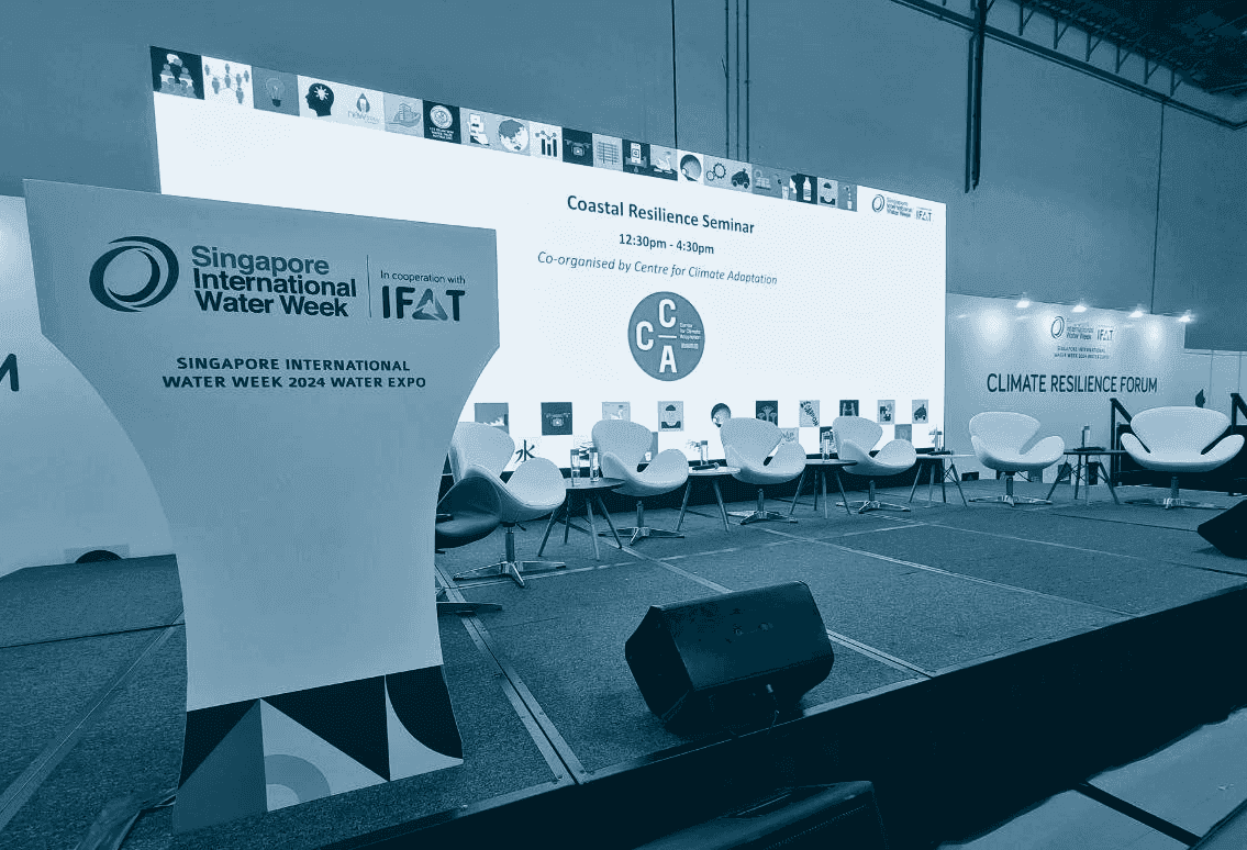 Coastal Resilience Seminar stage at SIWW 2024