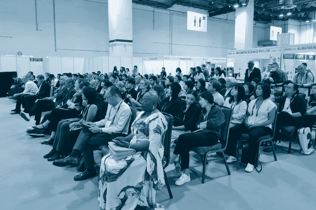 Audience at the Condensations panel discussions